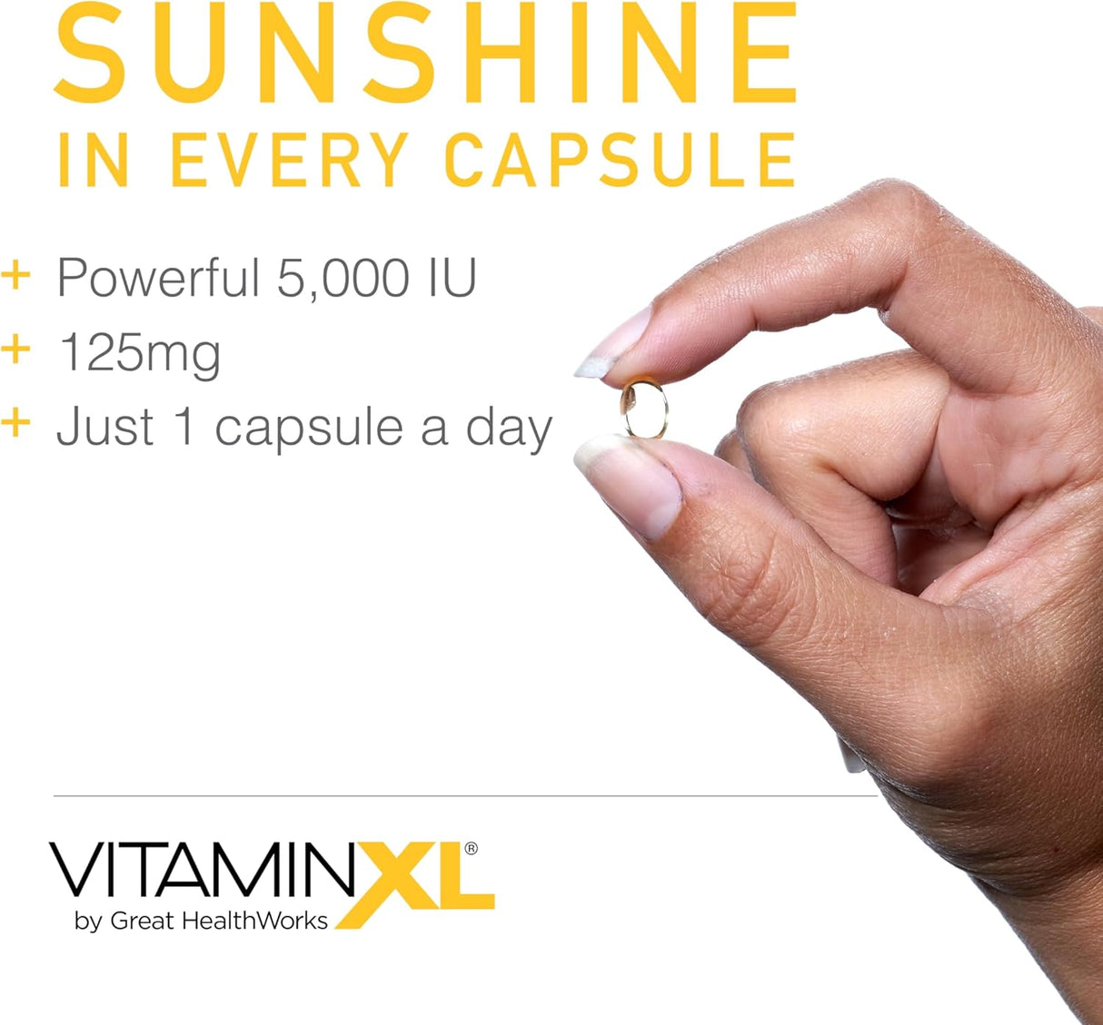 Suplemento OmegaXL Vitamina D3 5000 IU - 30 Softgels