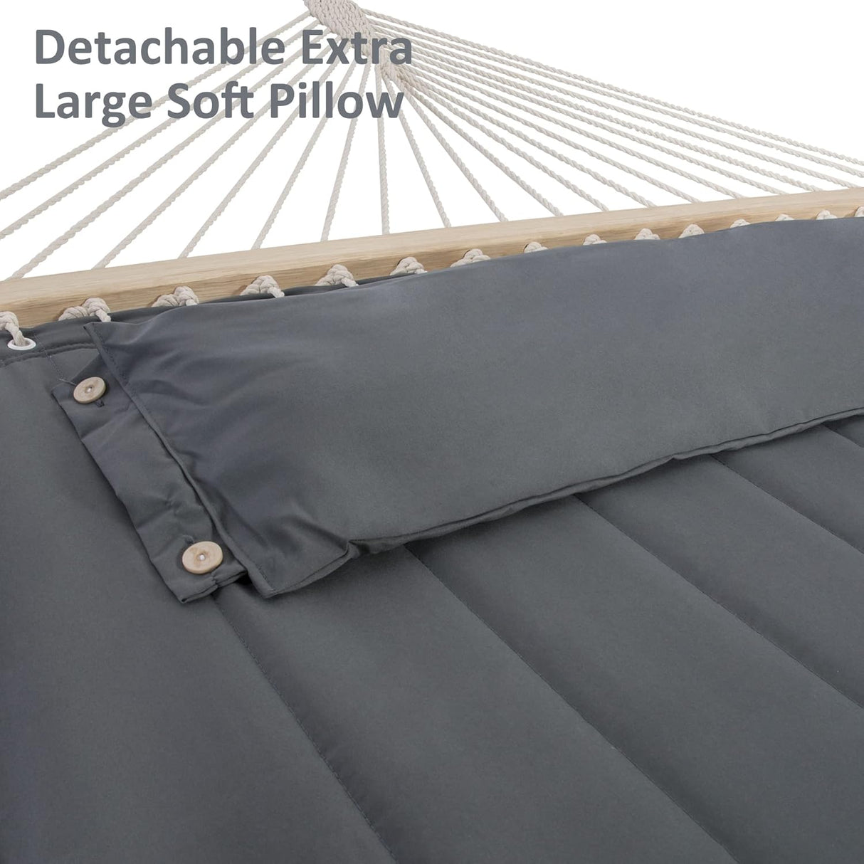 Hamaca SUNCREAT 2 Personas con Estructura, Capacidad 475 lbs