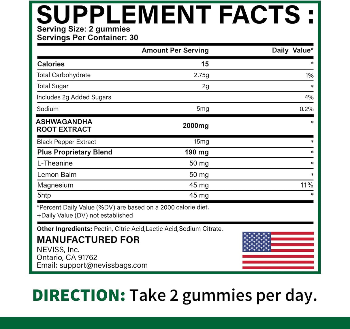 Suplementos Alimenticios magnesio para calma estado de ánimo