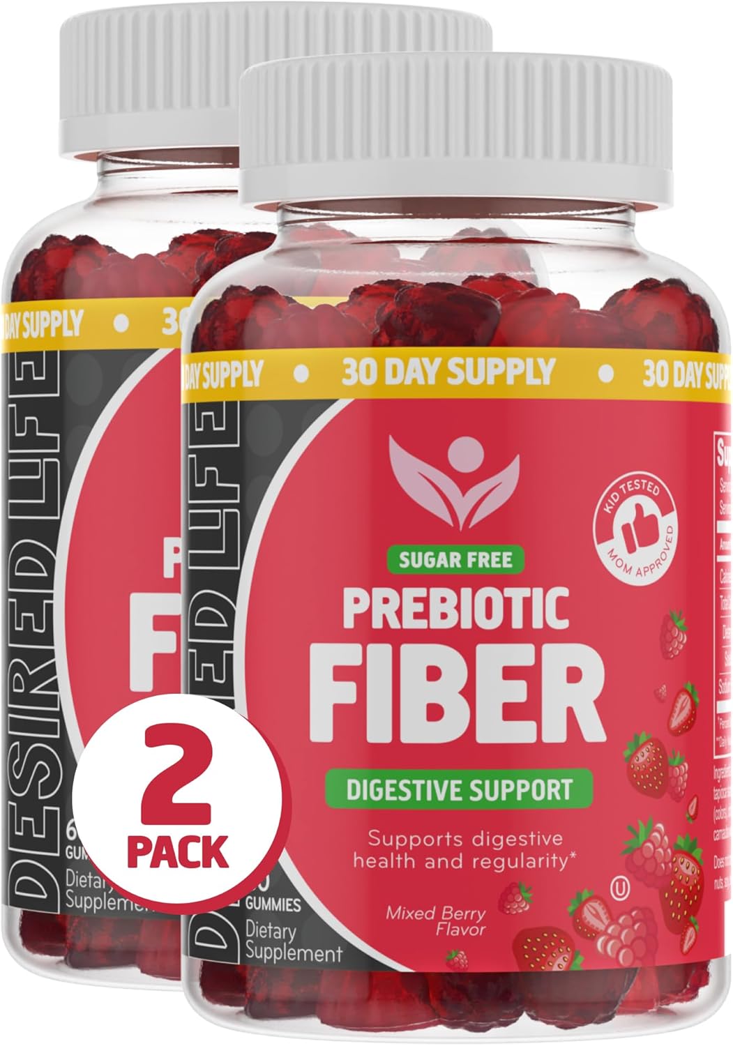 Suplementos sin azúcar para adultos y niños para salud