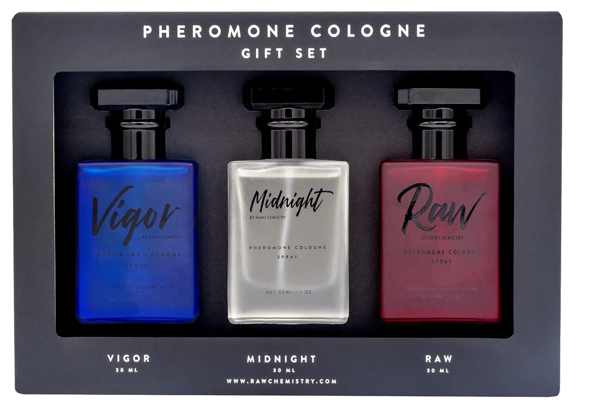 Perfume RawChemistry Pheromone Juego de 3 colonias hombre