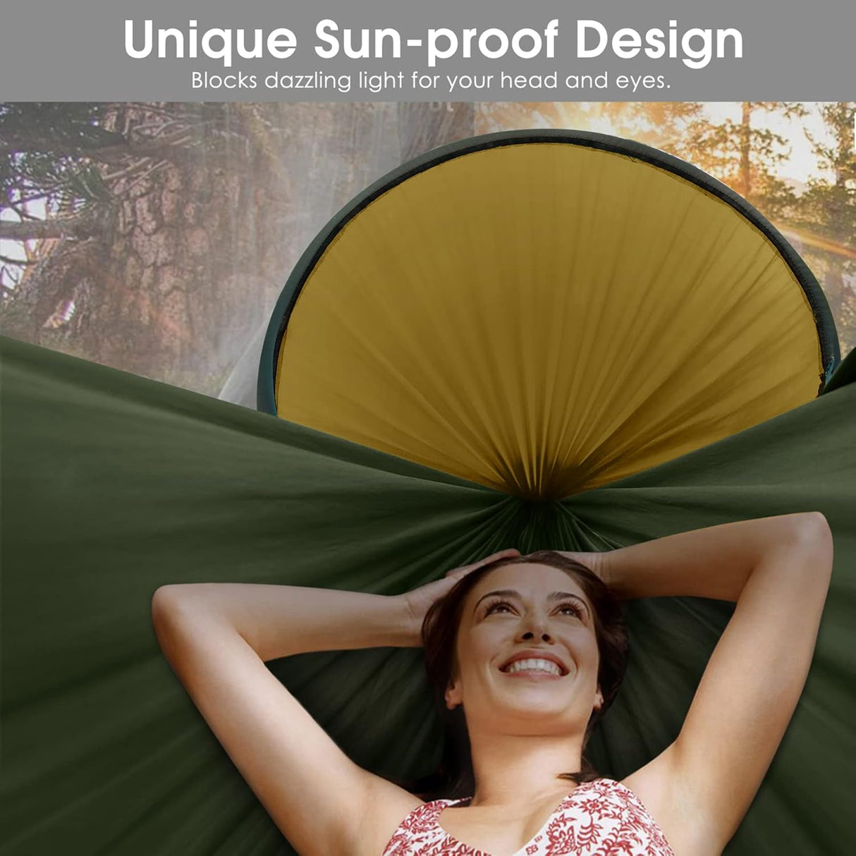 Hamaca G4Free con Mosquitera para 2 Personas, Ligera y Práctica