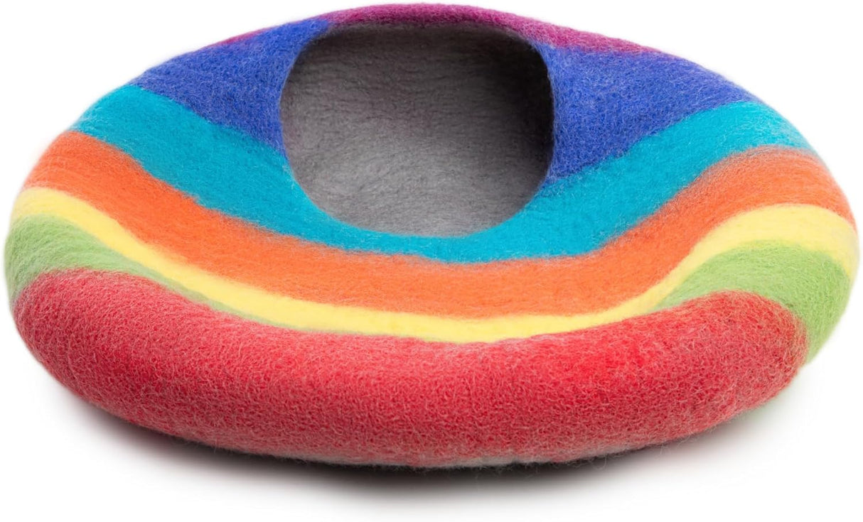 Cueva de Gato Premium de Woolygon - 100% Lana Merino, Plegable