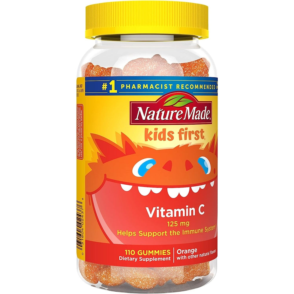 Suplementos Gomitas de vitamina C Nature Made Kids 110 und