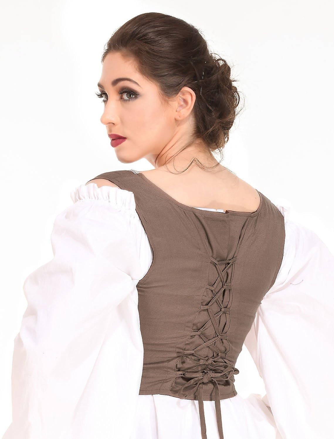 Disfraces de corpiño campesino reversibl talla M