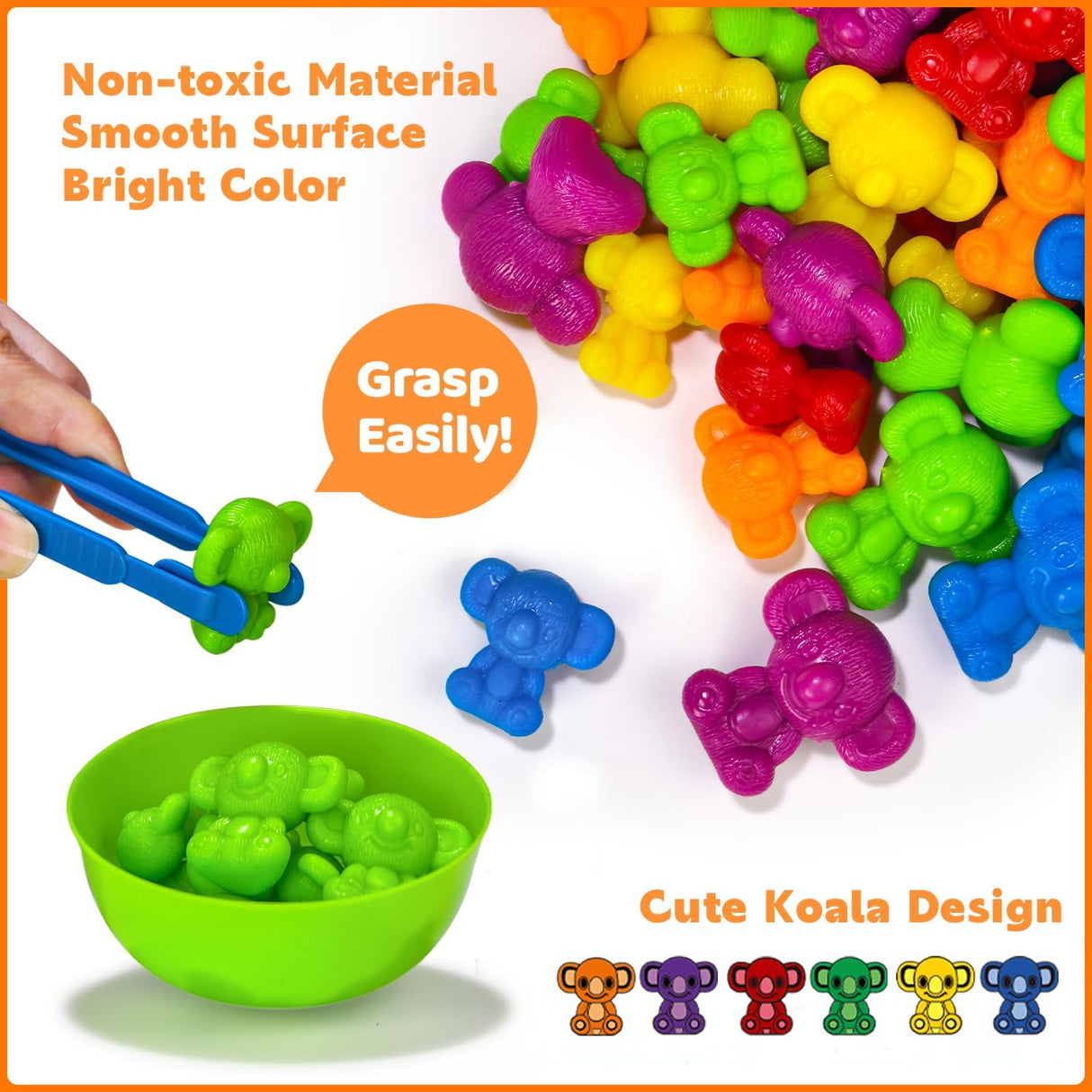 Contadores de Koala, Juguetes Educativos, Juego de Matemáticas