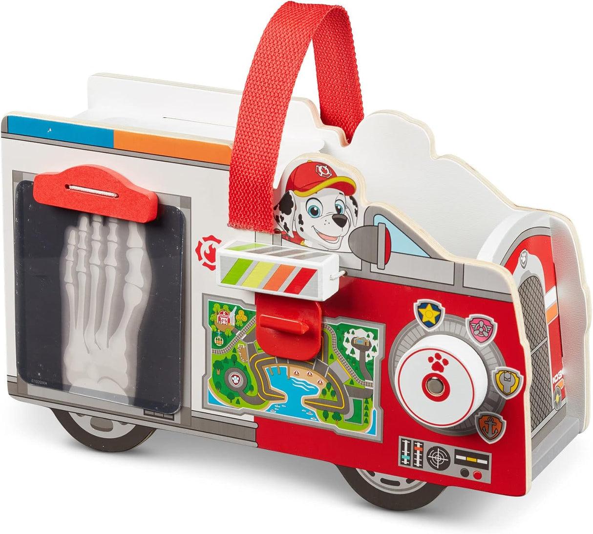 Kit de Rescate EMT de Madera PAW Patrol - 14 Piezas, Marshall