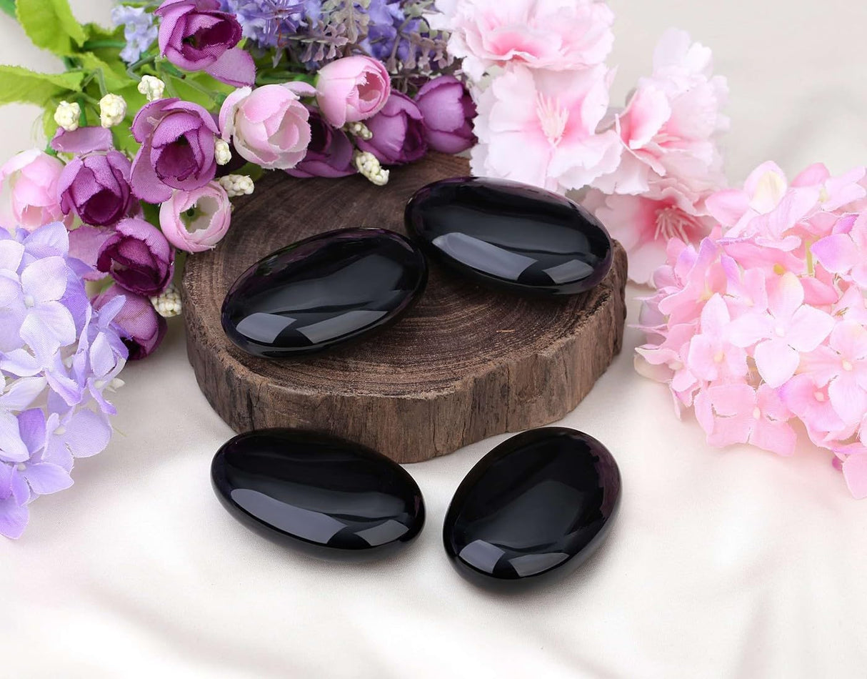 Piedra de Palma Obsidiana 2.4" - Cristales de Sanación 1PC