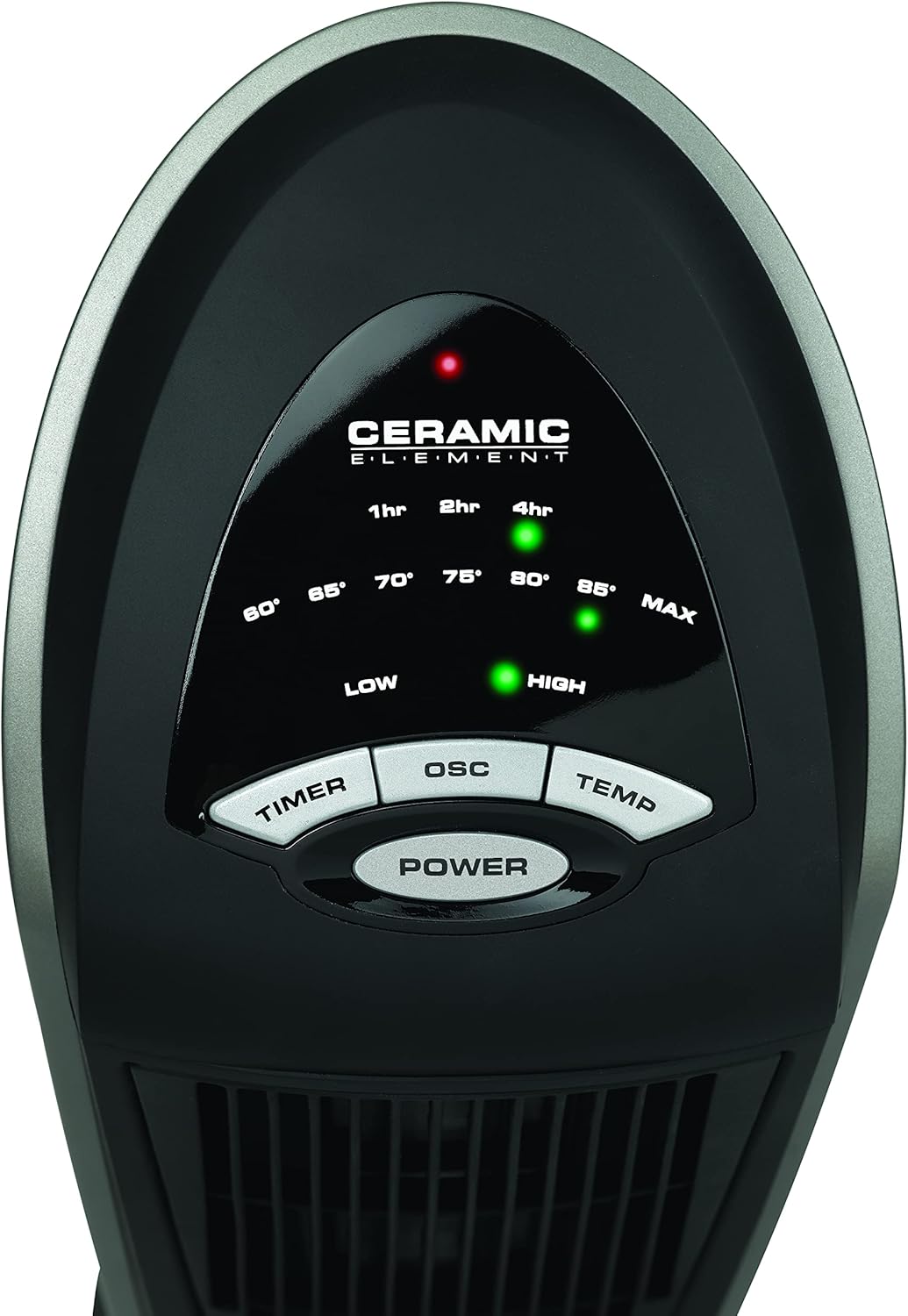 Radiador eléctrico vertical, de cerámica