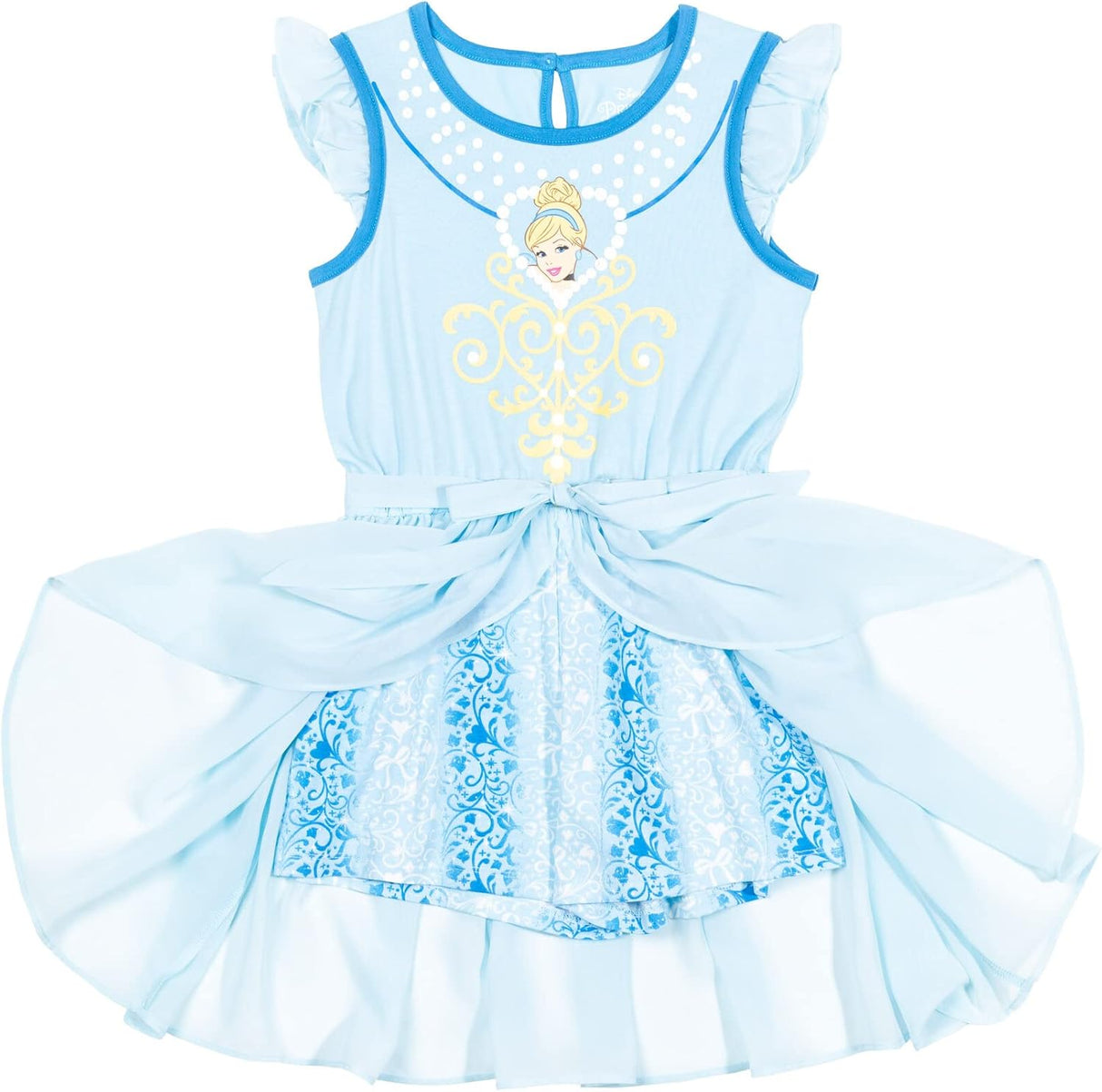 Disfraces de princesa sin mangas Cenicienta talla 2T