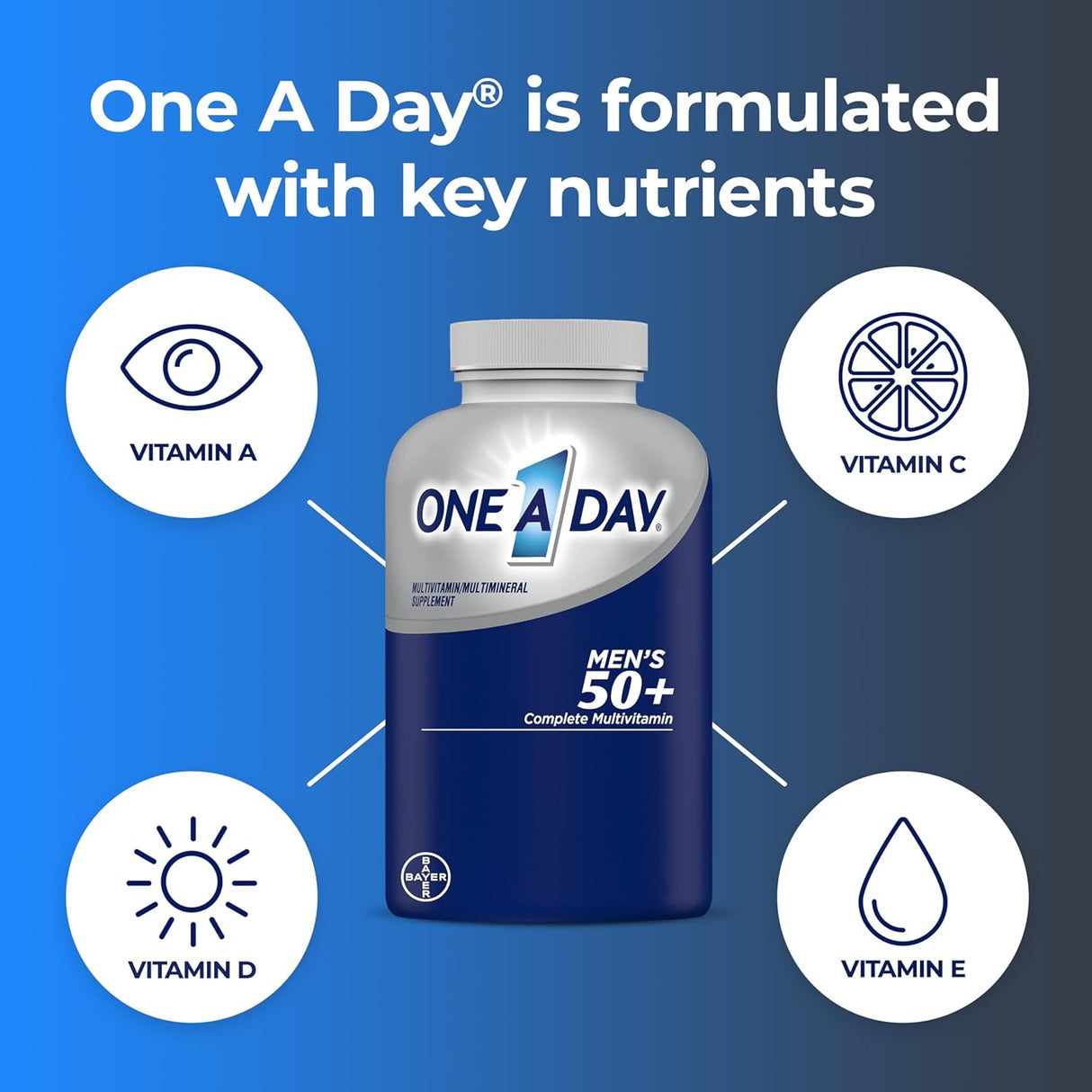 Multivitamínico One A Day Healthy Advantage 200 tabletas