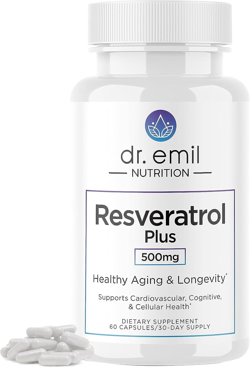 Suplemento de resveratrol para el envejecimiento saludable