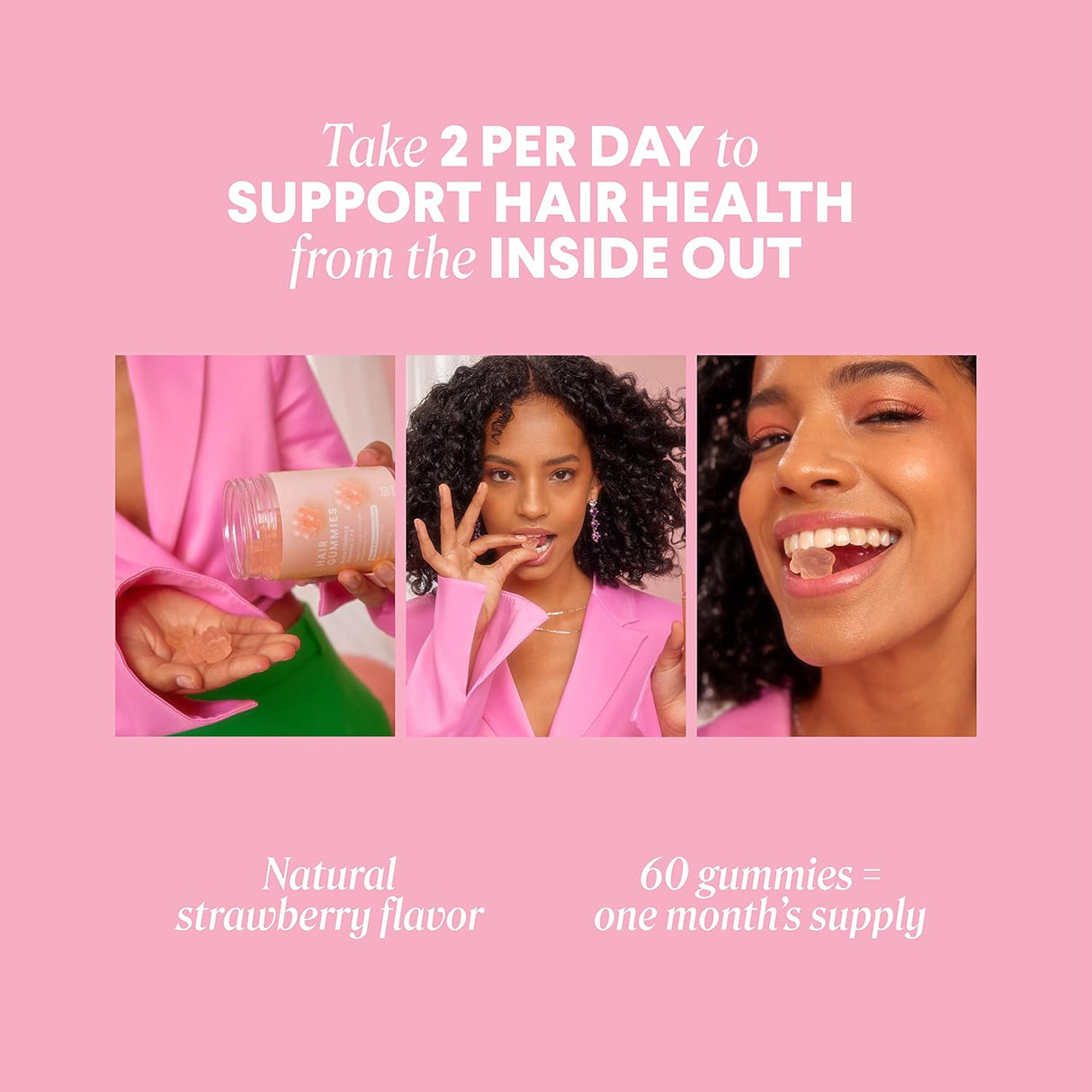 vitaminas para cabello fuerte y grueso con biotina