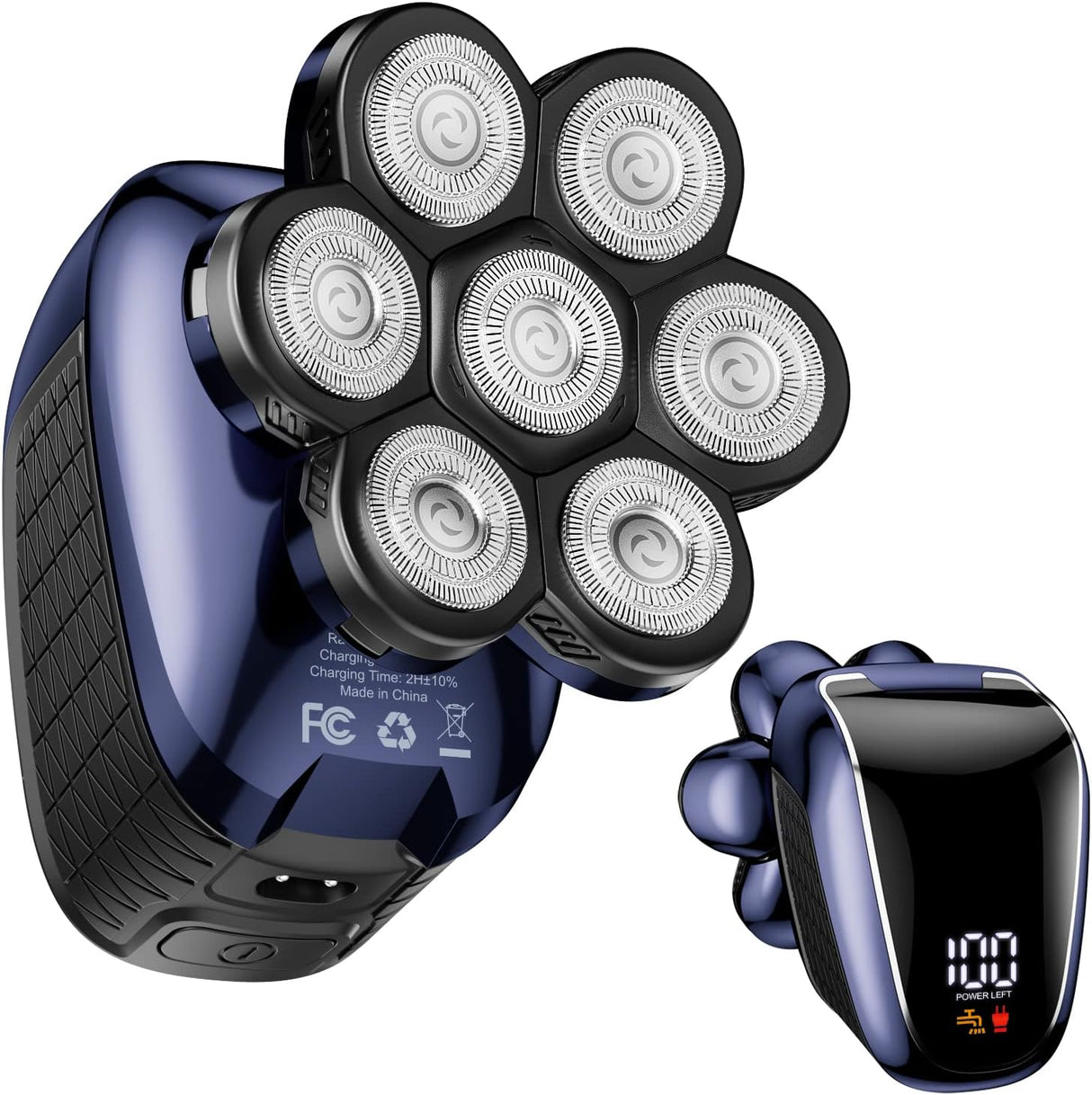 Afeitadora de cabeza 7D para hombres calvos Wyklaus