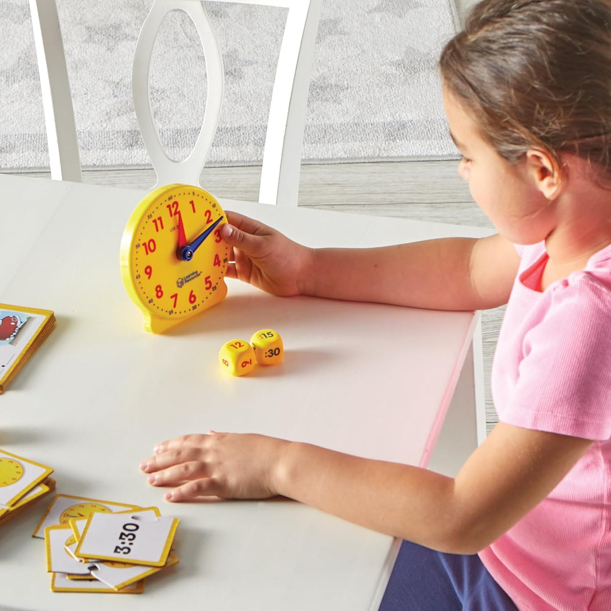 Reloj Montessori para enseñar la hora - 41 piezas, 5+ años