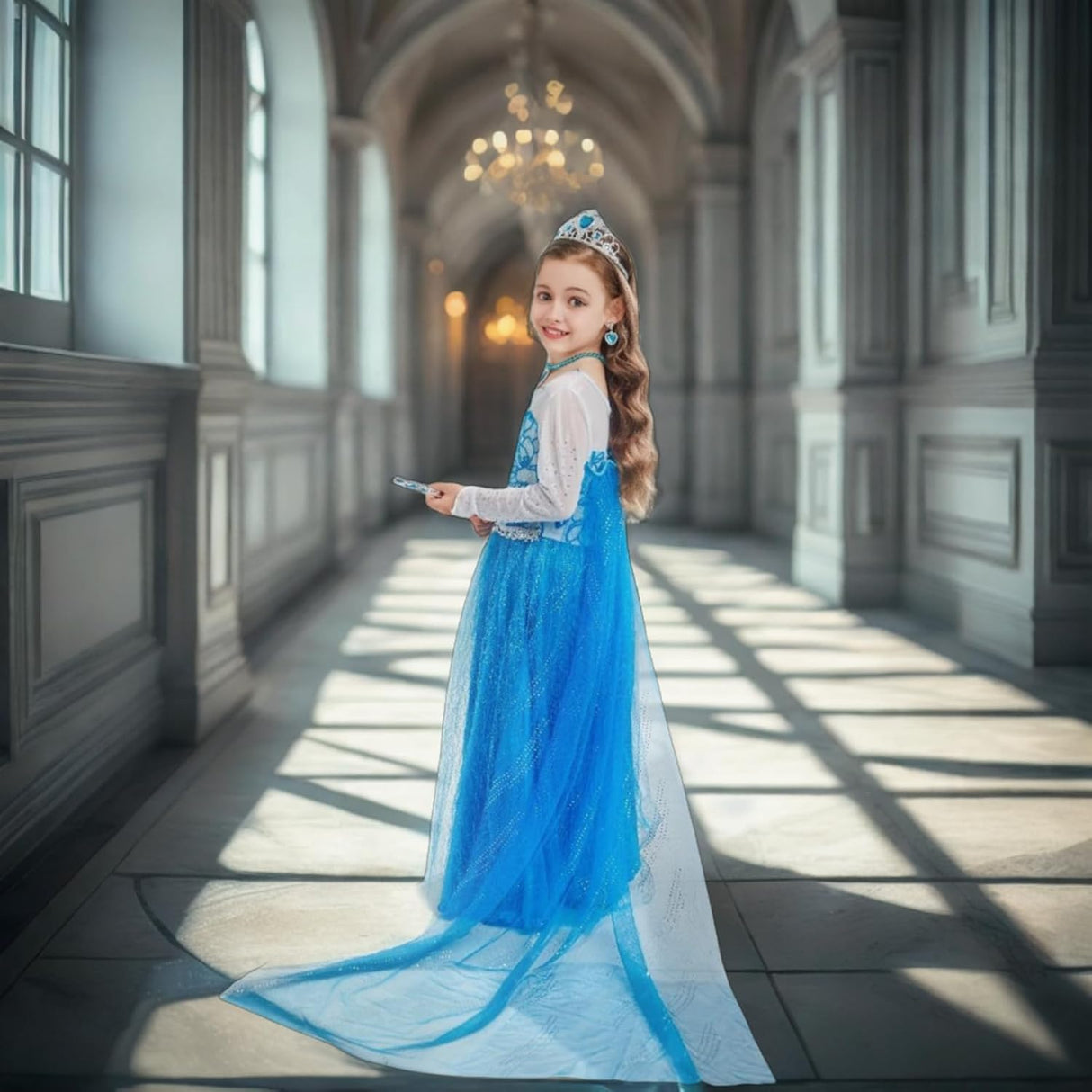 Disfraz Princesa para Niñas - Fiesta Halloween - Traje Cosplay