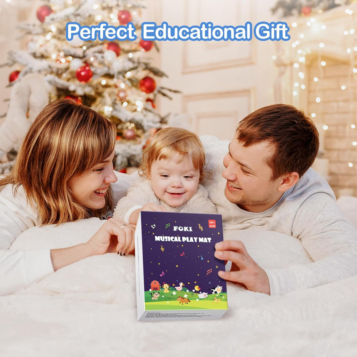 Alfombra Piano FOKI para Niños, Mat Musical Educativo