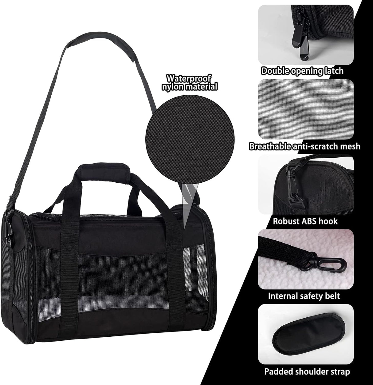 Transportadora para Gatos, Aprobada por Aerolíneas, Mediana