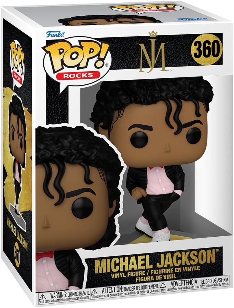 Funko Pop! Rocks: Michael Jackson Figura Coleccionable Musical