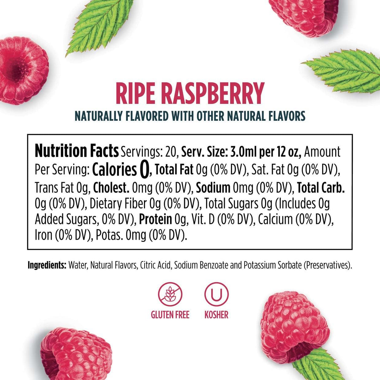 Gotas Saborizantes de Agua SPLASH, Sin Azúcar, 0 Calorías