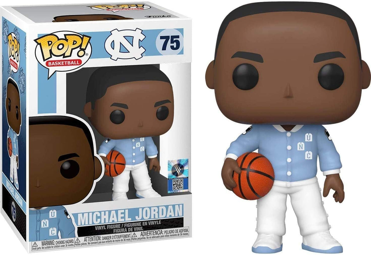 Figura Funko POP Basketball UNC Michael Jordan 3.75 pulgadas