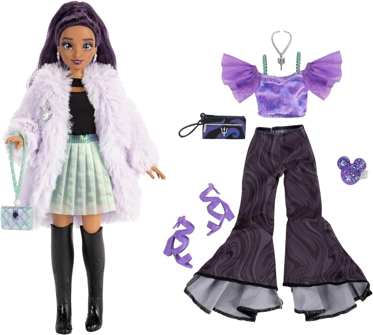 Muñeca Ursula Disney ily 4EVER, 11.5”, 13 articulaciones, 2 outfits