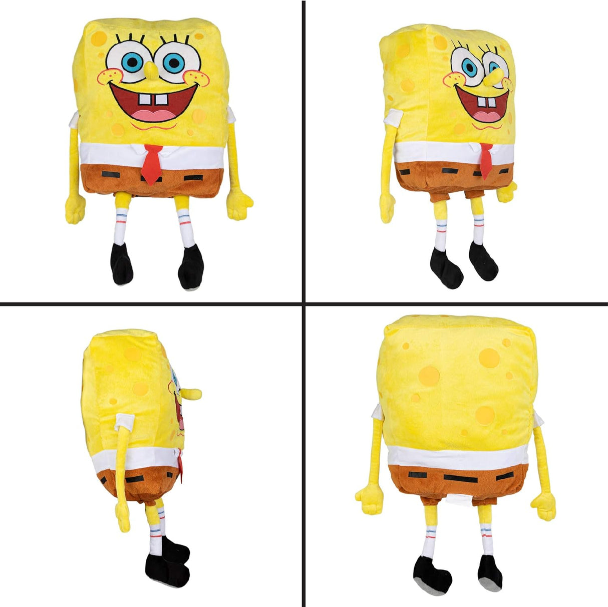 Spongebob Kids Bedding Plush Cuddle Pillow Buddy, One Size