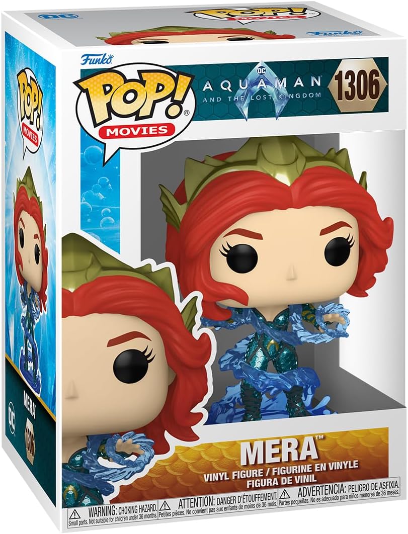 Funko Pop! Aquaman y El Reino Perdido - Mera Edición Limitada
