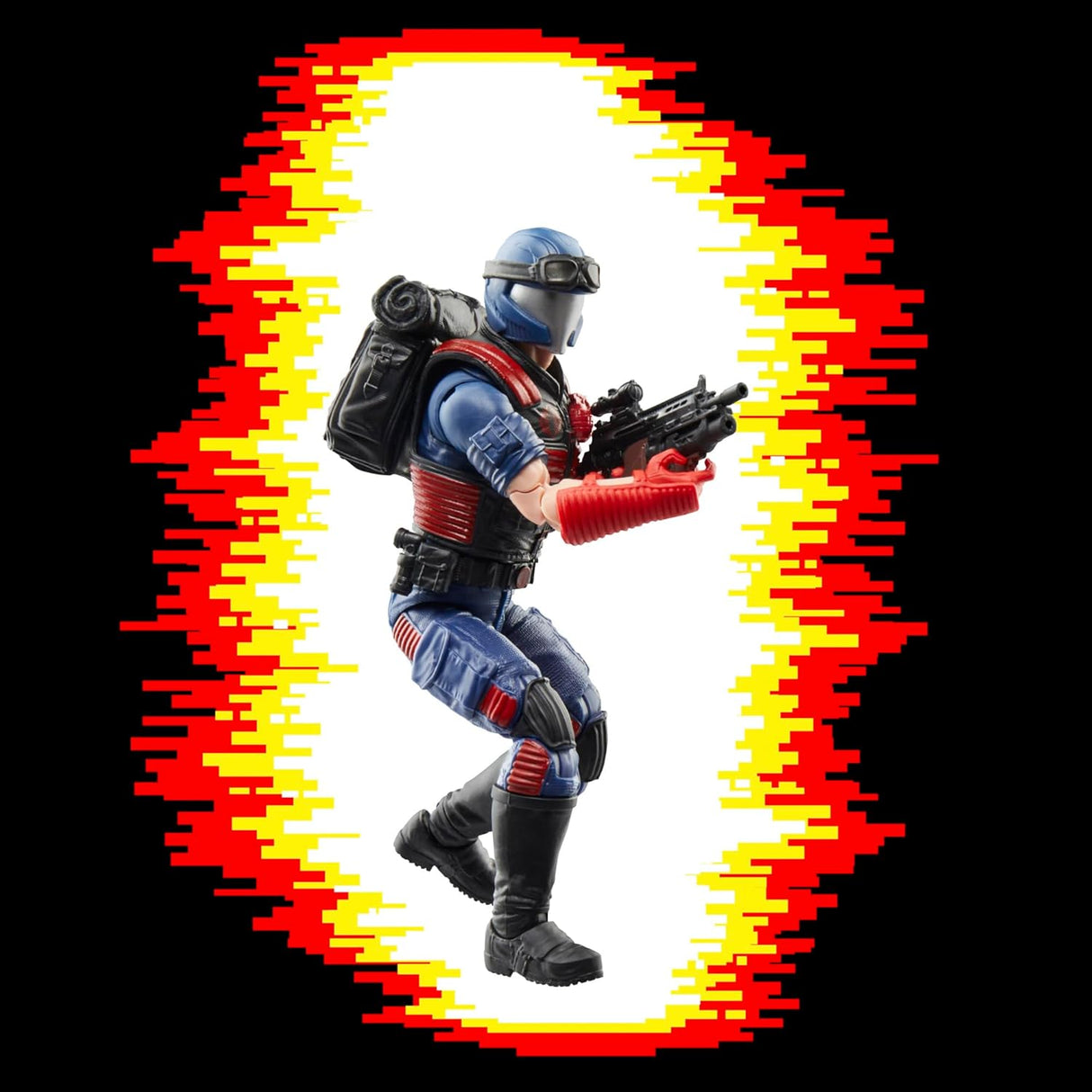 Figura Cobra Viper G.I. Joe, 6 con 13 accesorios, retro