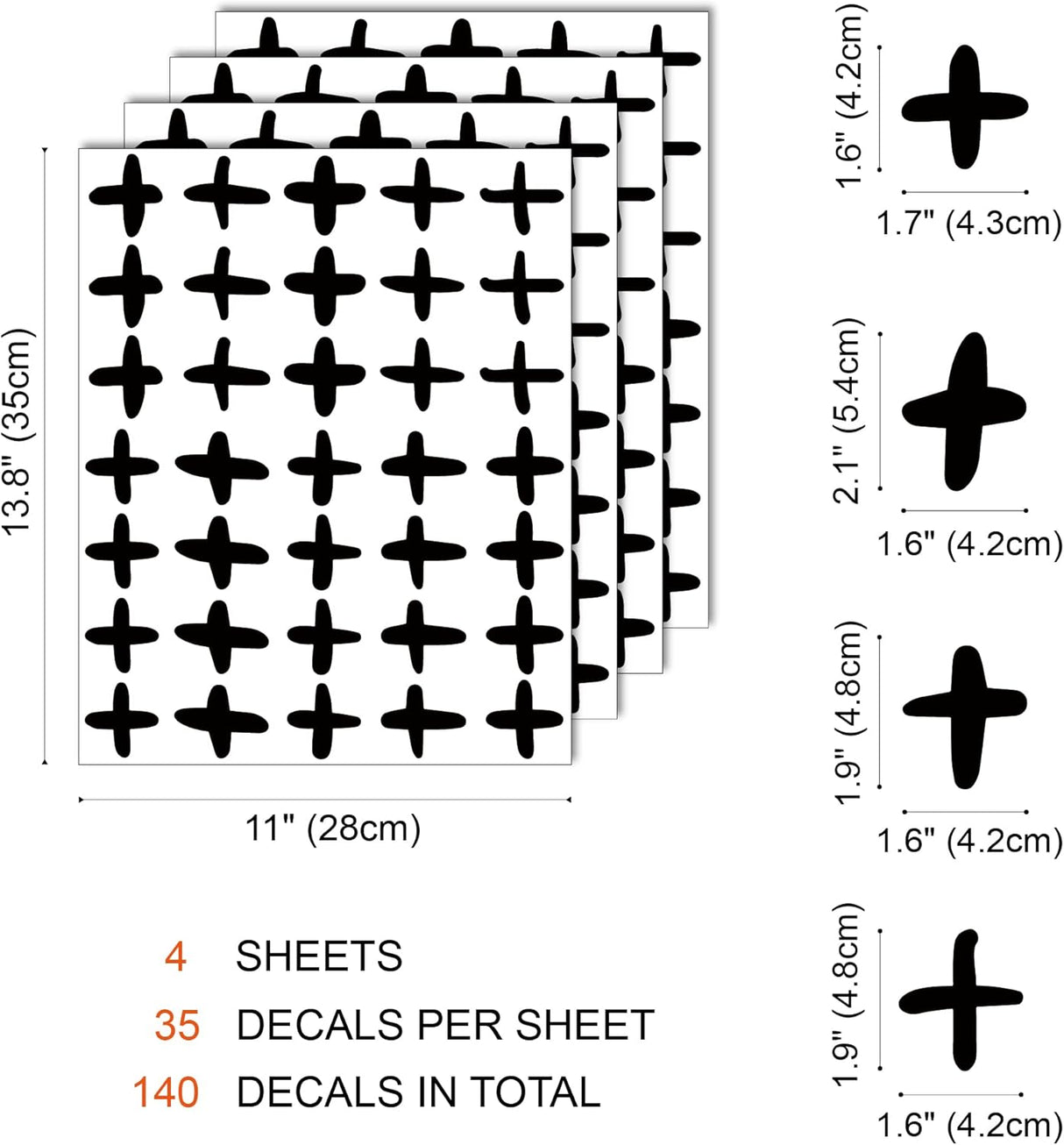 Vinilos de Pared Abstractos Geométricos, Decoración Moderna
