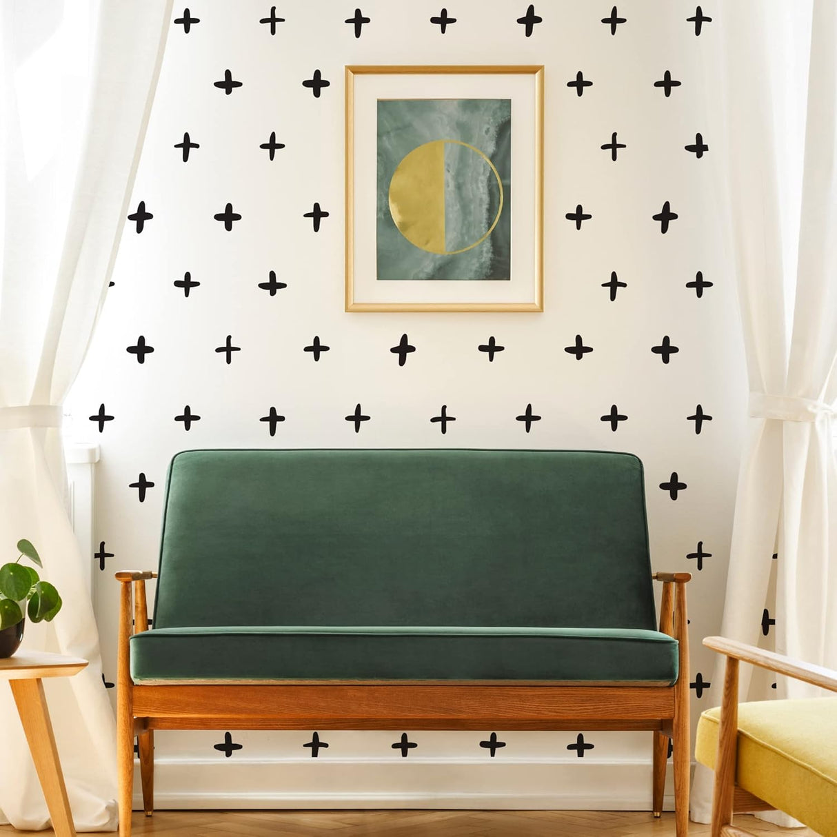 Vinilos de Pared Abstractos Geométricos, Decoración Moderna