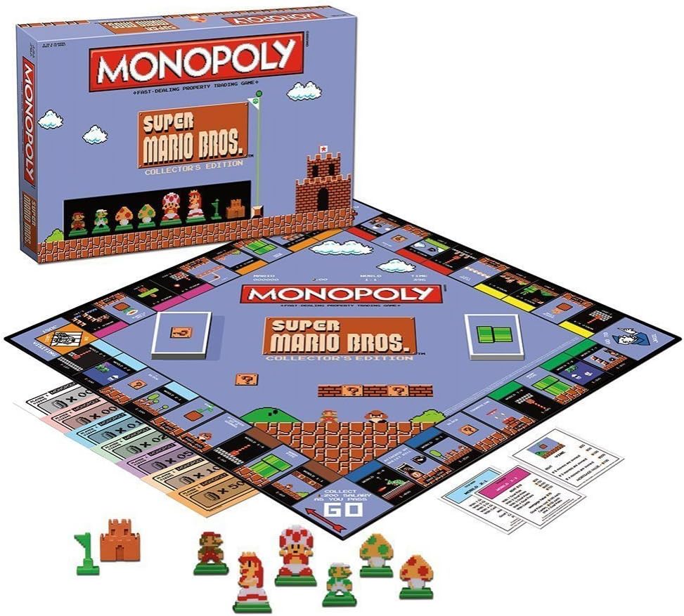 Monopoly: Edición Coleccionista Super Mario Bros de Hasbro