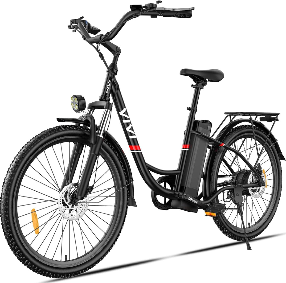 Bicicleta Eléctrica Vivi 750W, 50 millas, Control de Crucero