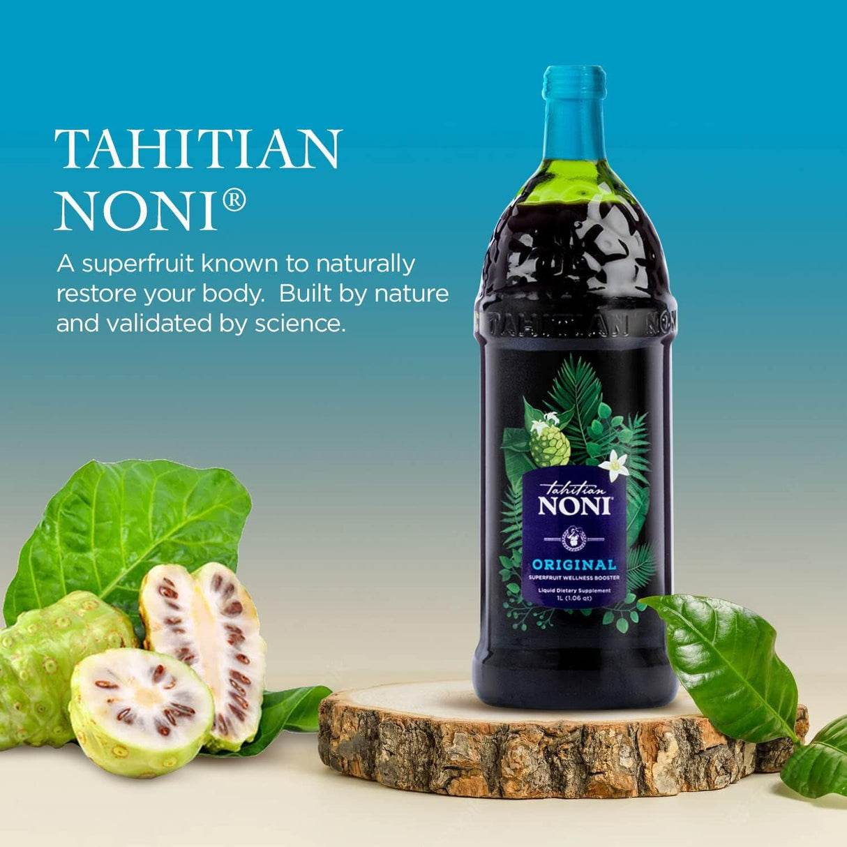 Jugo Tahitian Noni auténtico producto de Noni de Tahití