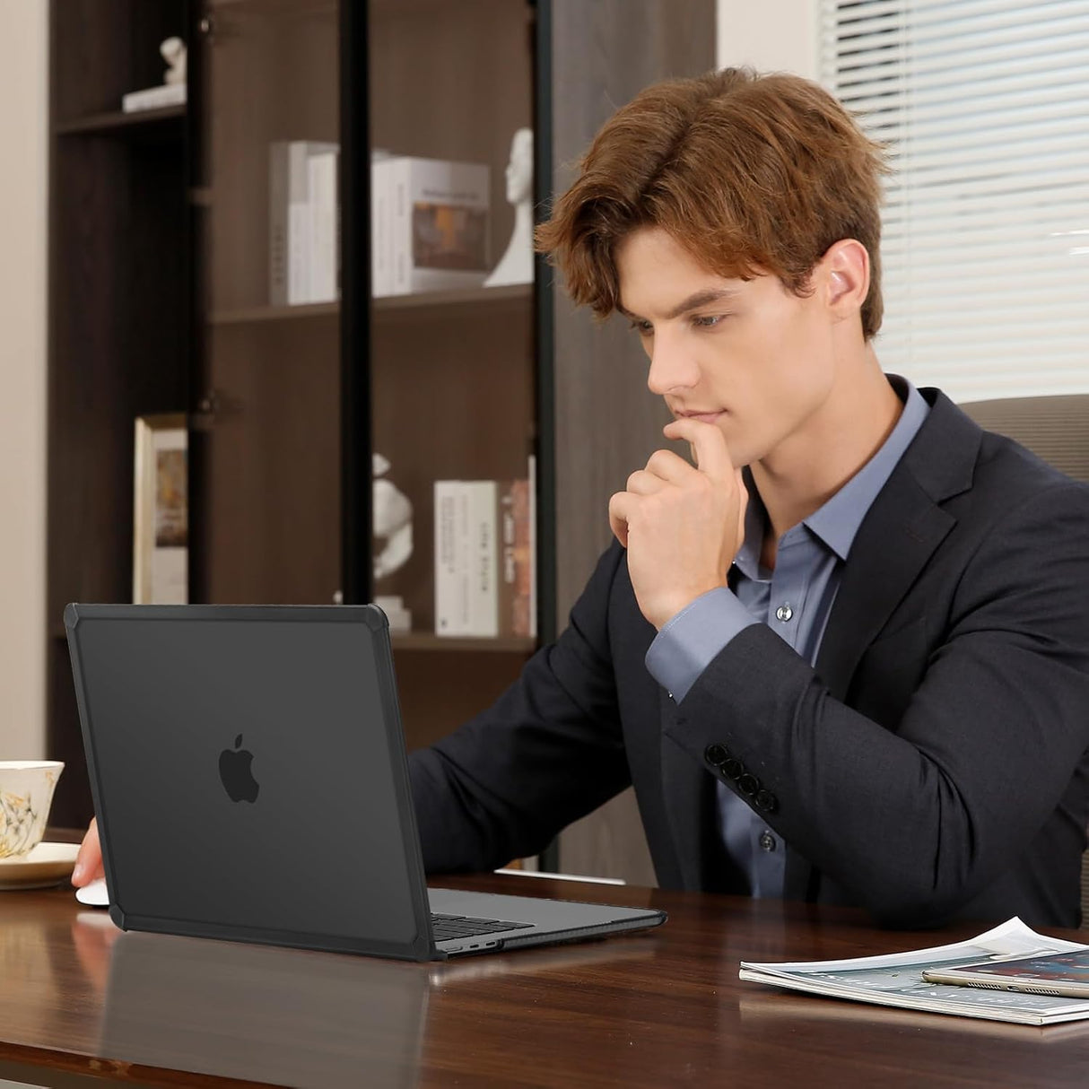 MOSISO funda protectora para MacBook Air 13 M4/M3/A2681