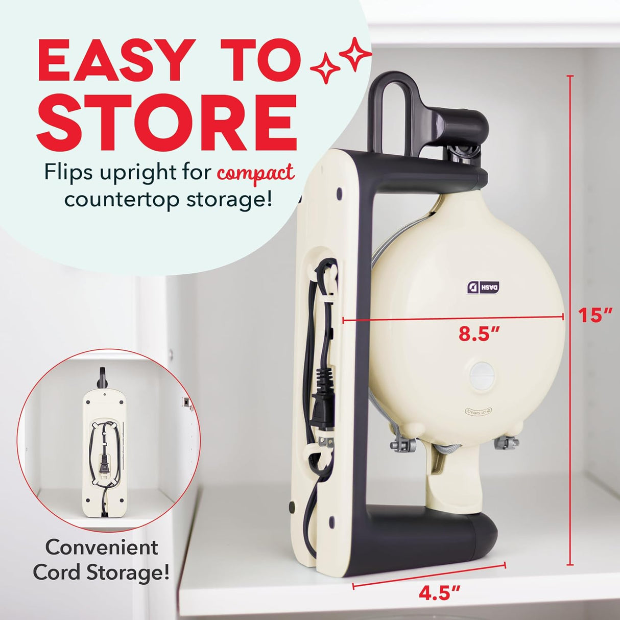 Waflera Individual DASH con Recubrimiento Cerámico 1 Thick