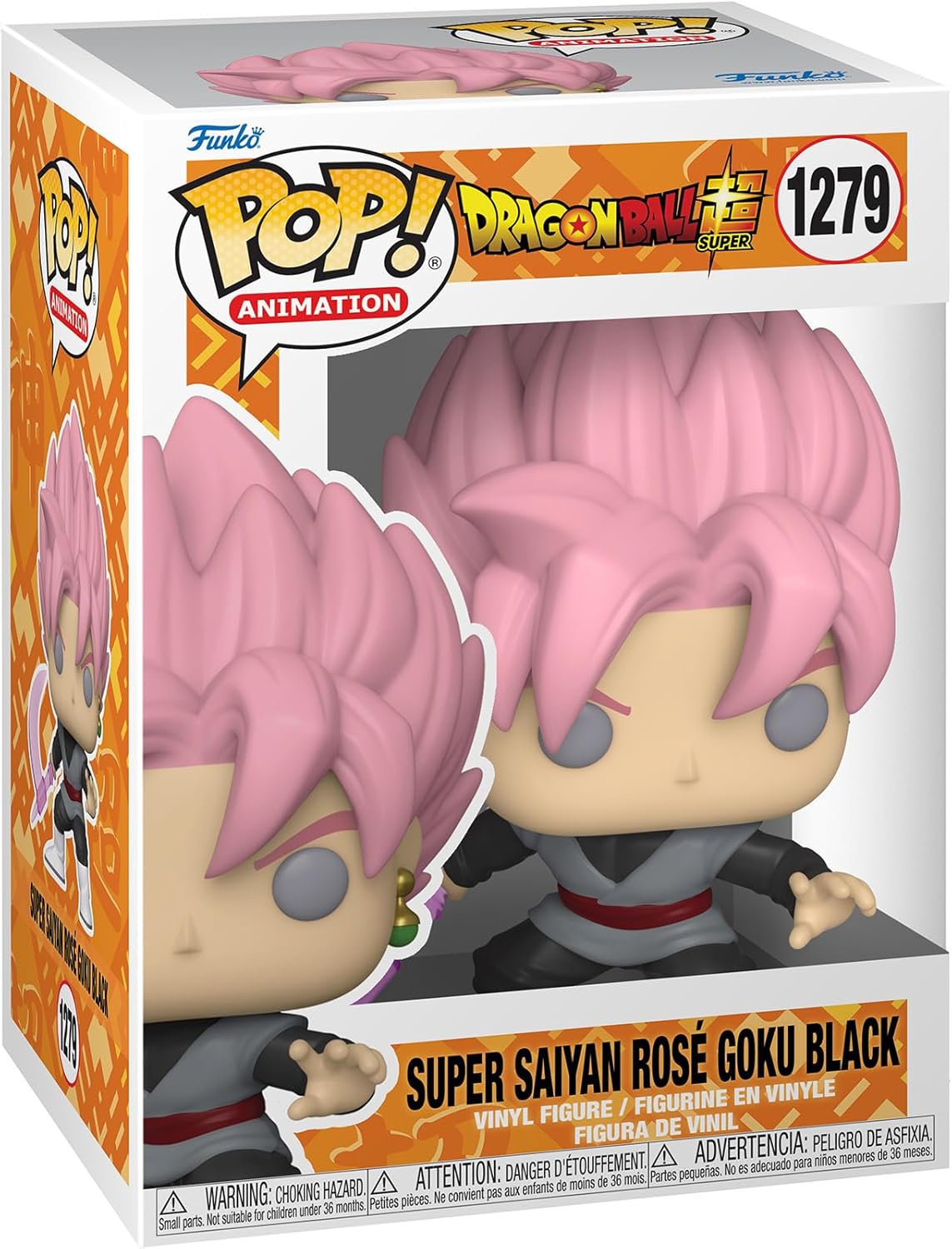 Funko Pop! Dragon Ball Super - Goku Black con Hacha Translucida