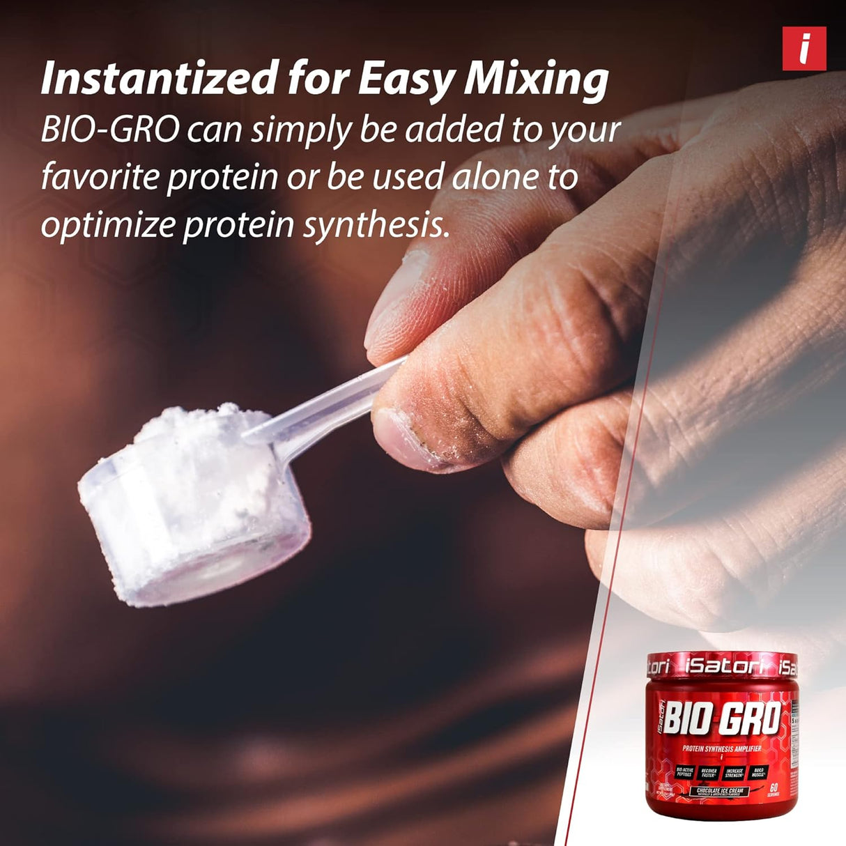 Suplementos Alimenticios Bio-Gro músculo magro chocolate