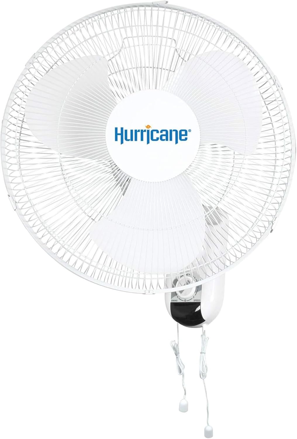 Ventilador de Pared Hurricane, Oscilante 90° 3 Velocidades 16