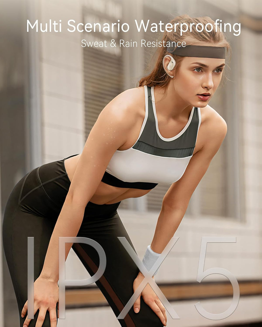 Auriculares Inalámbricos Abiertos con Control Táctil y Cancelación