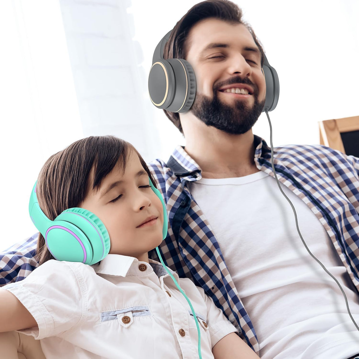 Auriculares RORSOU R10 con micrófono, ligeros y plegables