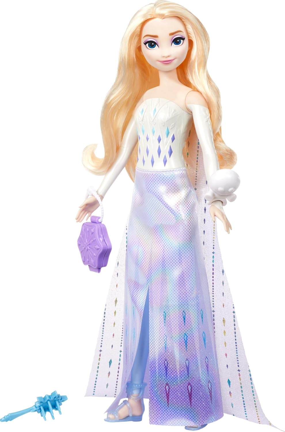 Muñeca Elsa de Mattel, 11 sorpresas y accesorios, inspirado en Disney