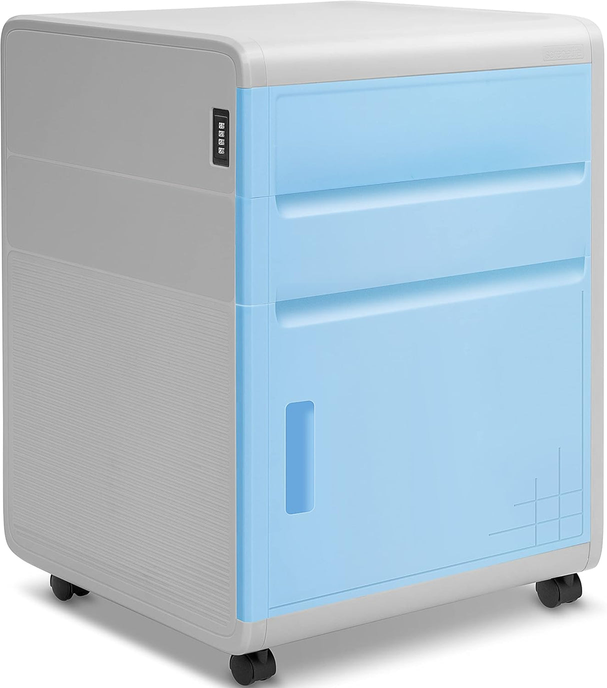 Archivador con 3 compartimentos SERENELIFE SLRLCB28