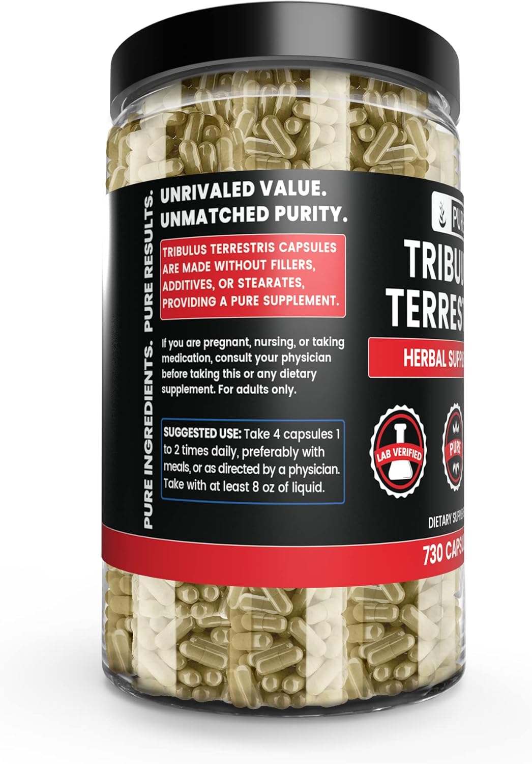 Suplemento Pure Original Ingredients Tribulus Terrestris