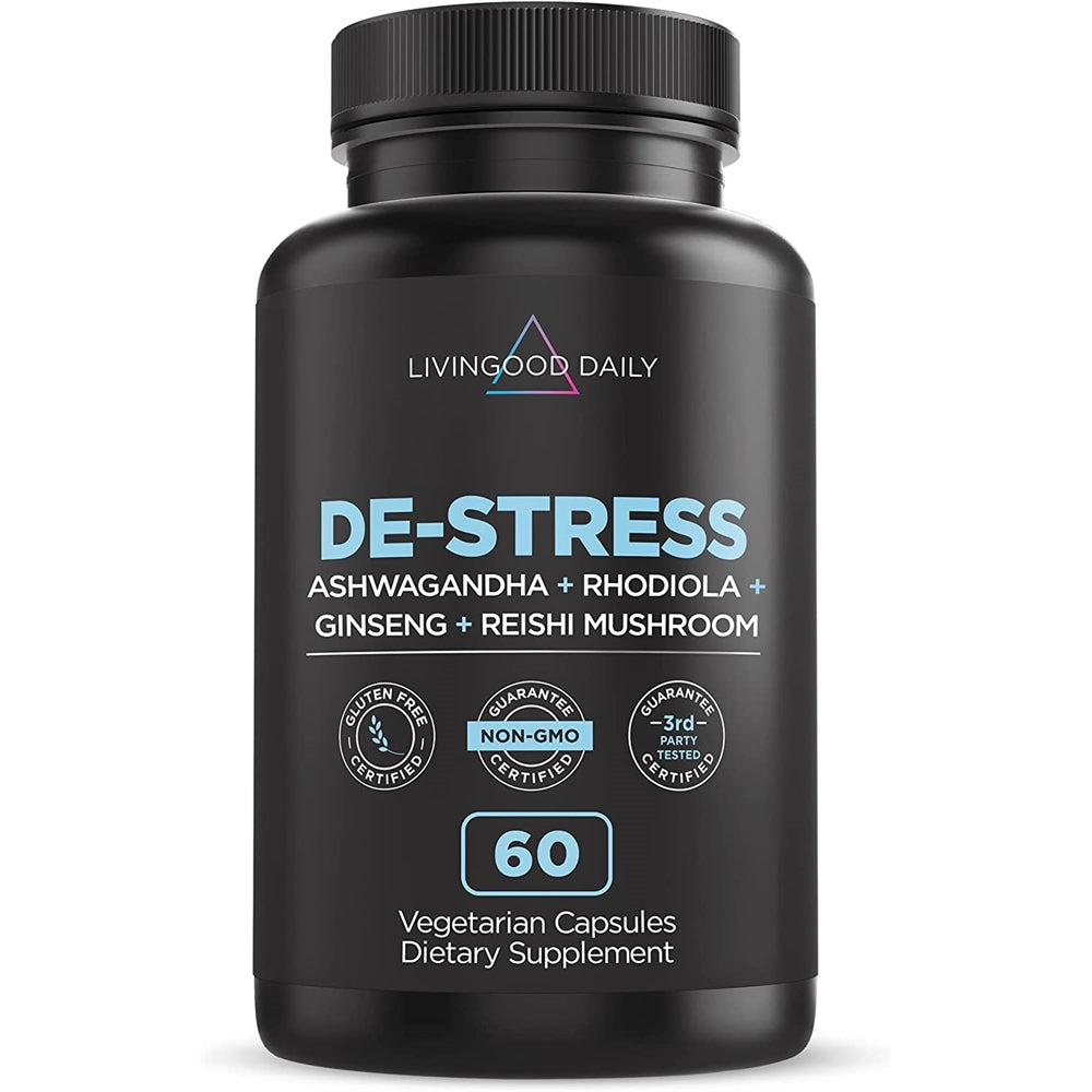 Suplemento Apoyo natural para el cortisol vegano 60 cápsulas