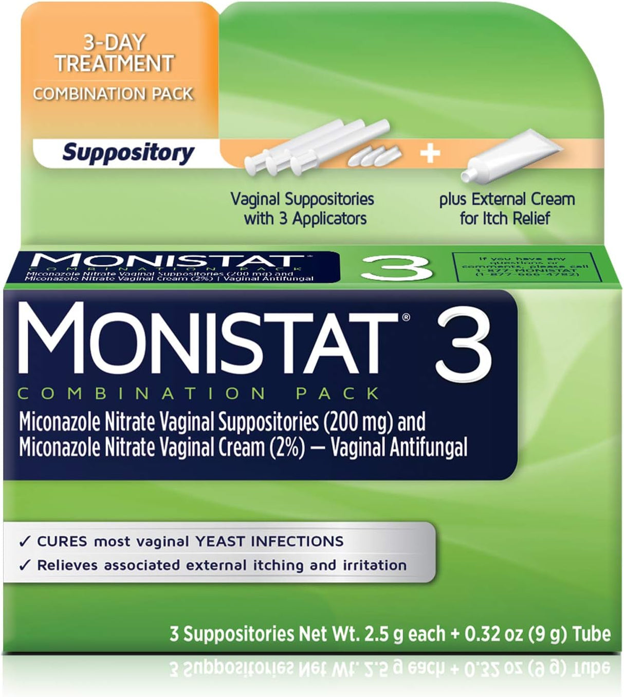 Suplementos Alimenticios 3 Tratamiento Vaginal Antifúngico