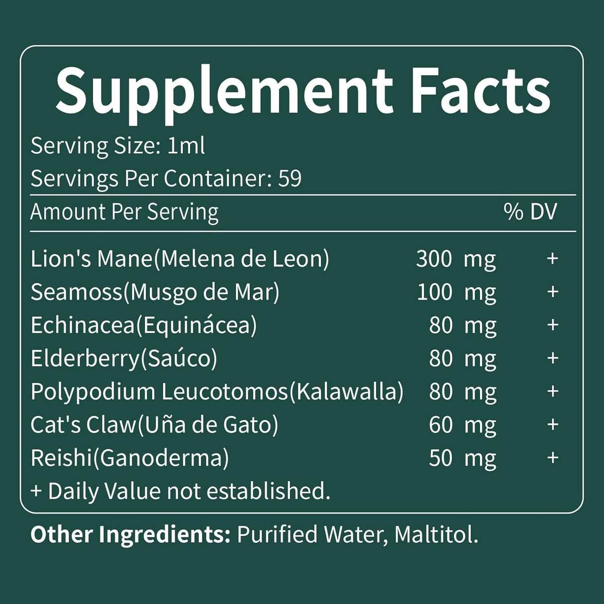 Suplemento melena de León, Equináce para Memoria e Inmunidad