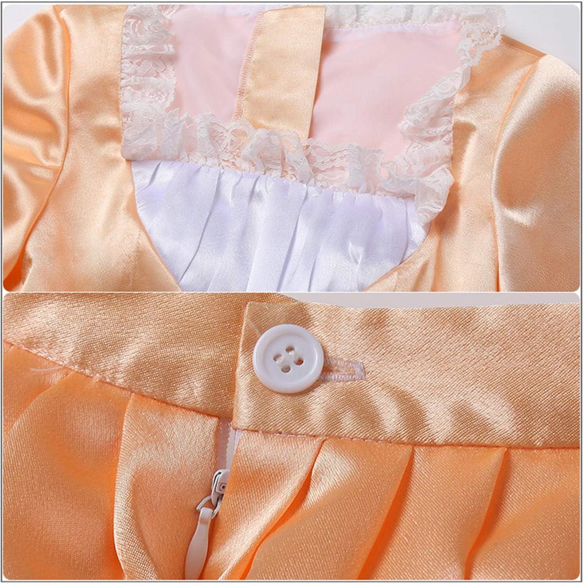 Disfraces de princesa colonial real para niña talla XL