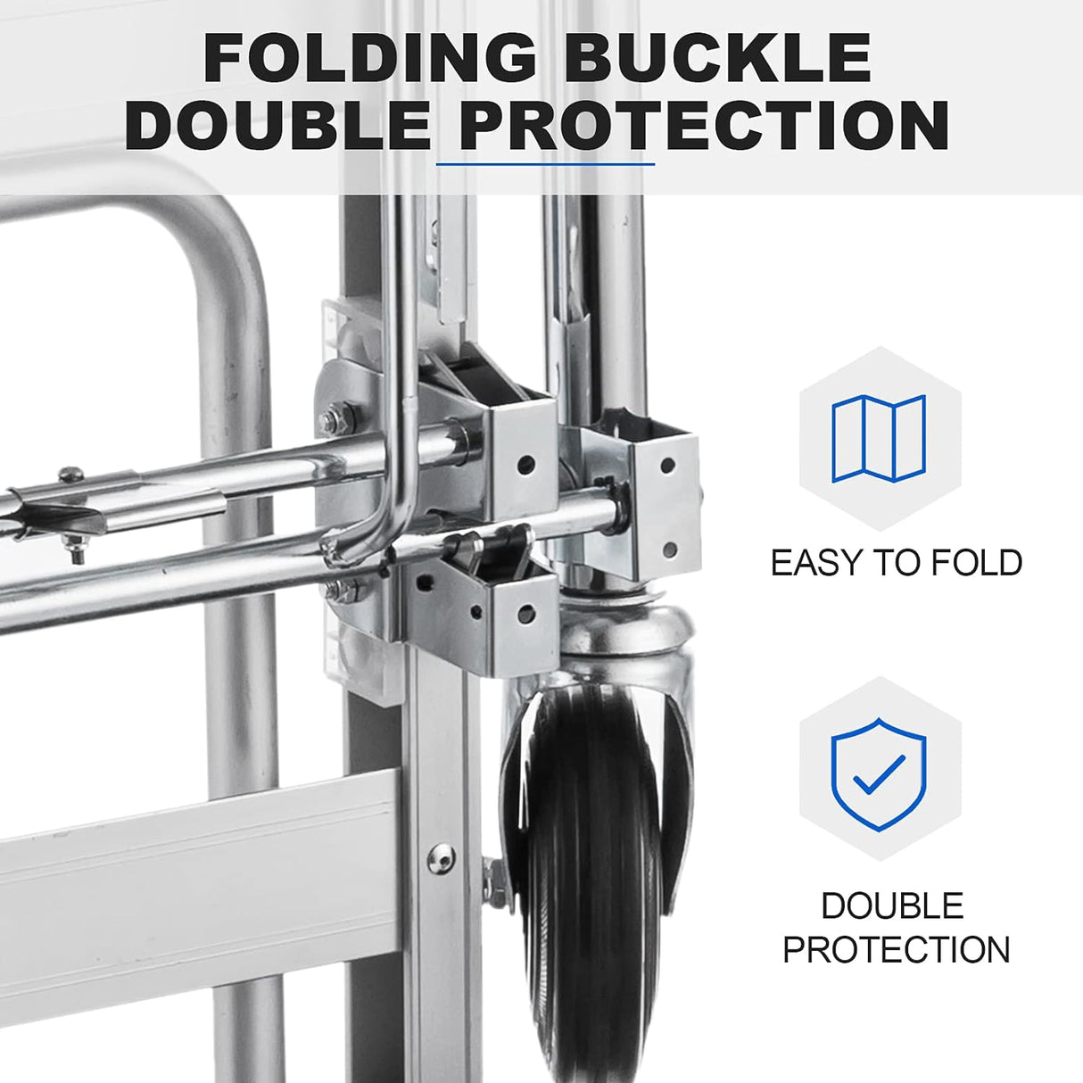 Carretilla 3 en 1, capacidad 1000 lbs, ruedas neumáticas 10