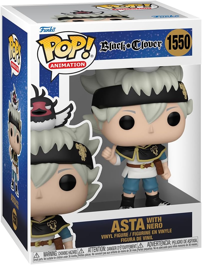 Asta con Nero - Funko Pop! Animación - Black Clover - Figura